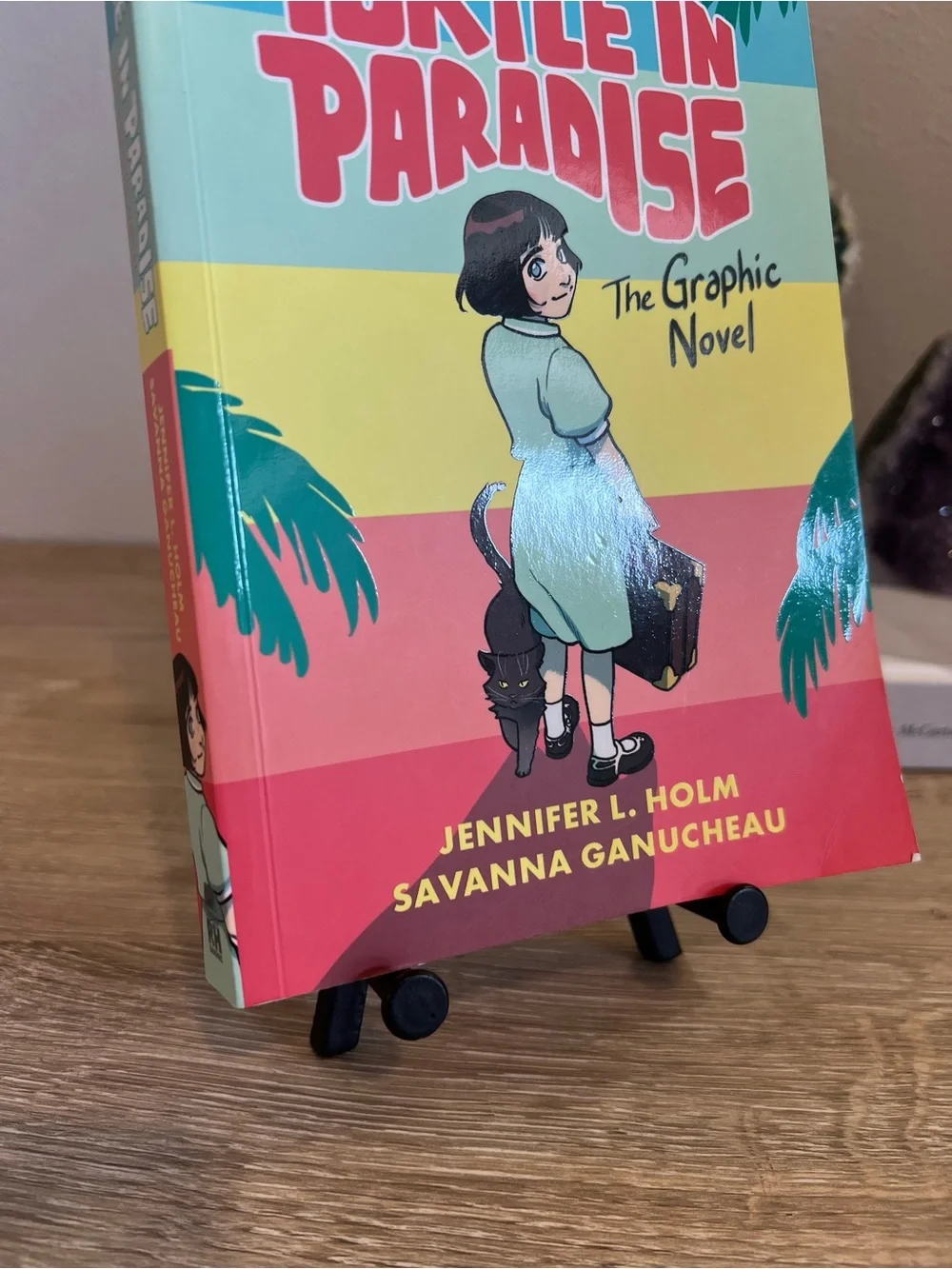 Turtle in Paradise Graphic Novel Jennifer Holm Paperback Book 2021 Comic Kids